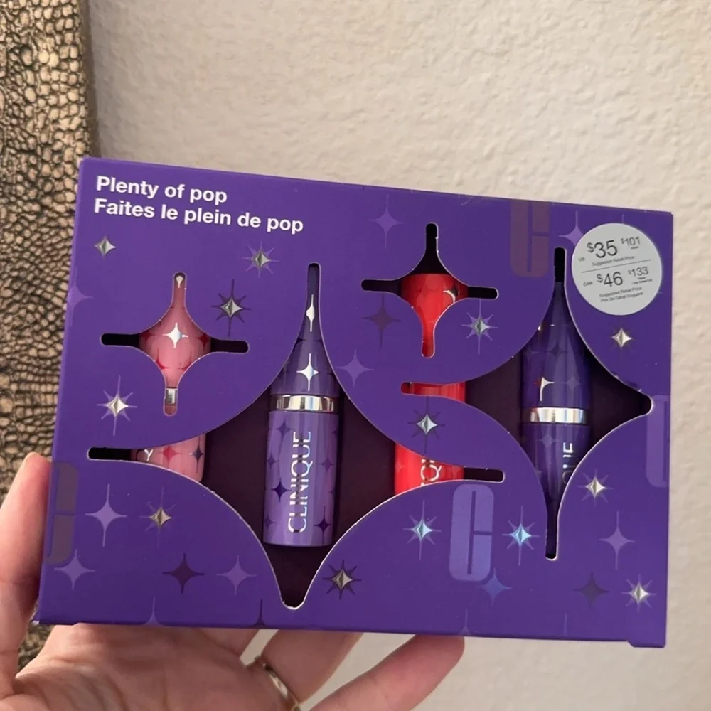 Clinique Plenty Of Pop: Pop Longwear Lipstick Gift Set